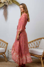 Load image into Gallery viewer, long sleeve maxi dress
